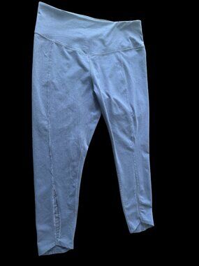 Zella High Waist Womens 7/8 Legging Size XL Steel Blue